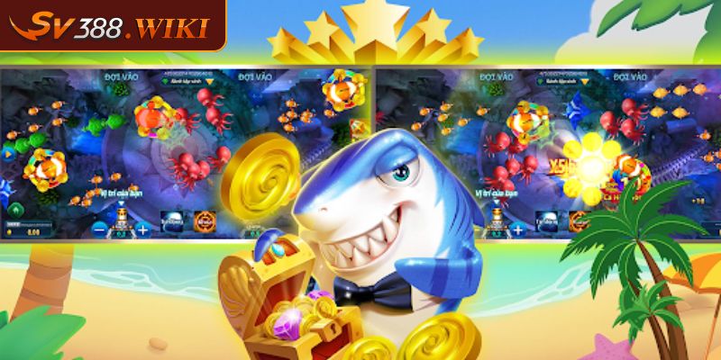 Happy Fishing SV388 – Cơn Sốt Game Săn Cá Thưởng Lớn 2025 3 Các phòng chơi trong bắn cá Happy Fishing đa dạng